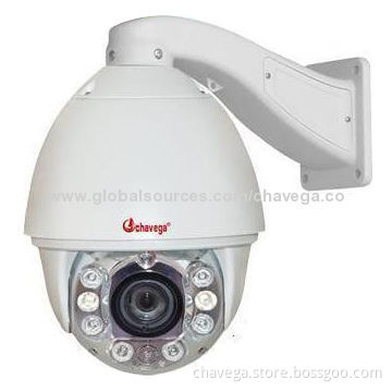 Megapixel HD IR High-speed IP PTZ Camera, 150m IR Distance, 18x Optical Zoom